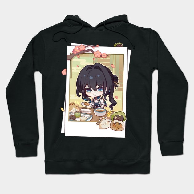 Honkai Star Rail Chibi Ruan Mei Bake Hoodie by HoyoStan